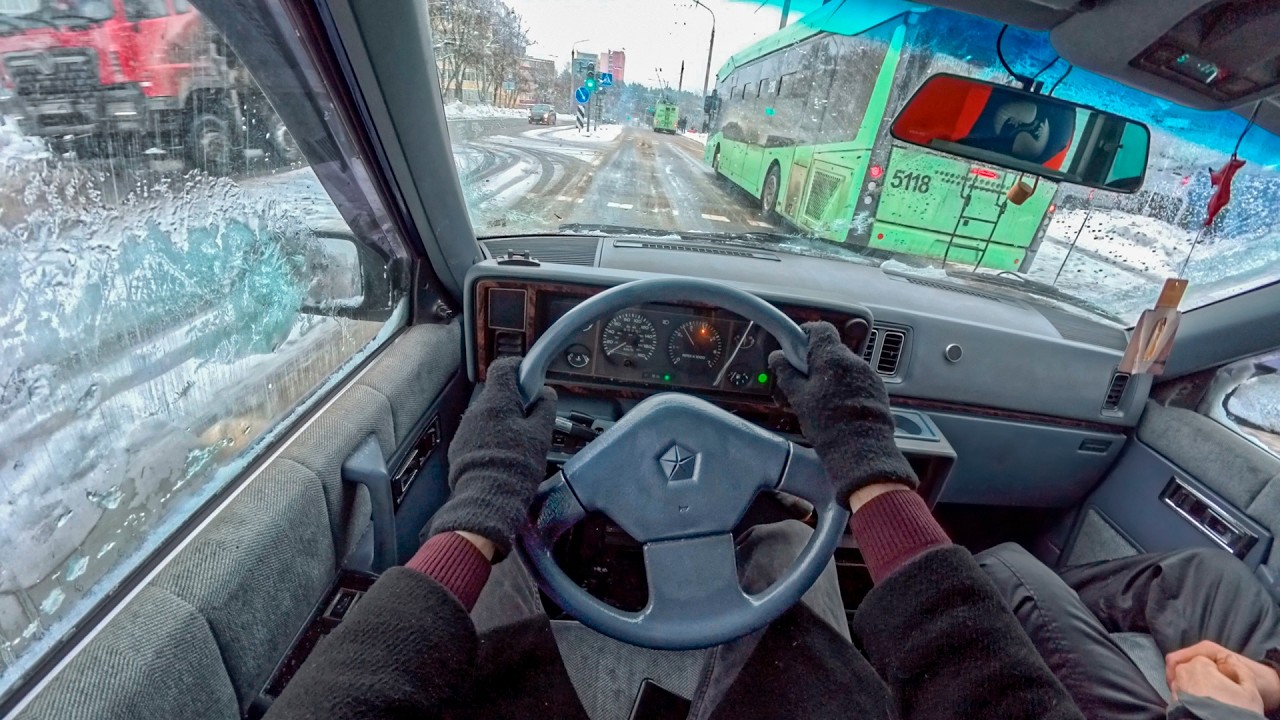 Test-Drive on Chrysler Voyager I (1990) 2.5 Turbo (280 hp ...