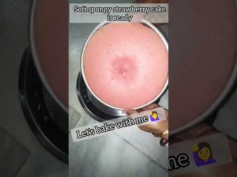 #বাড়িতে খুব সহজেই বানিয়ে ফেলুন strawberrycake #birthdaycake #cakedecorating #strawberrycake