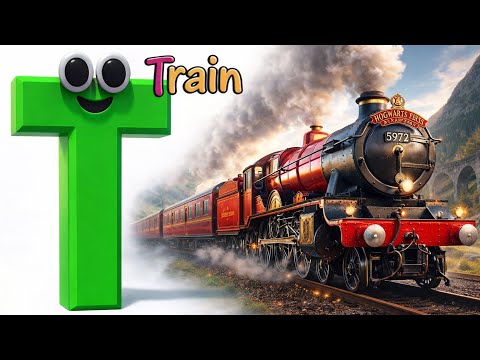 Hogwarts Express Kids Song | Magical Harry Potter Ride to Wizard School (3D Animated) 🚂🪄