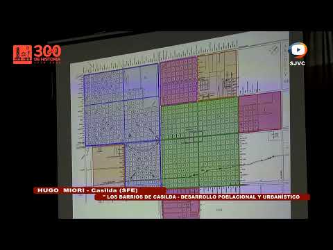 Hugo Miori - Los Barrios de Casilda  - 37º Encuentro de Historiadores en San José de la Esquina