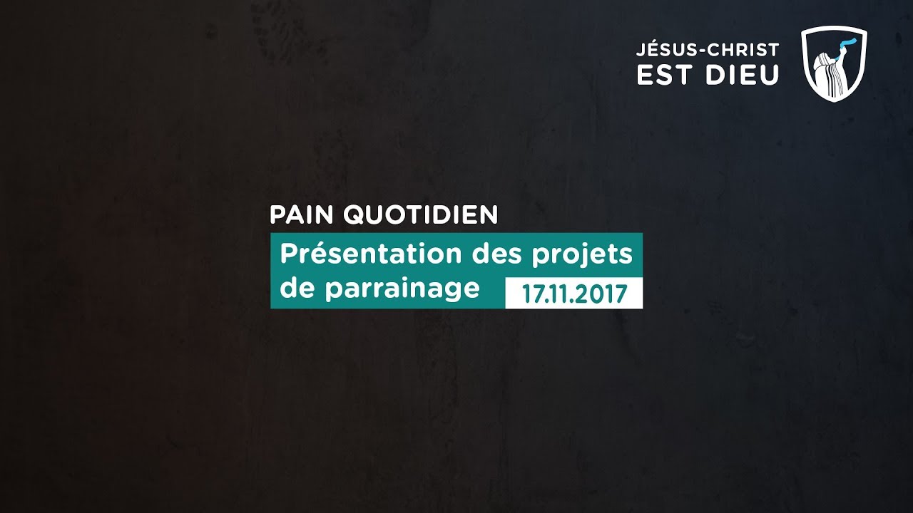 Thumbnail of video: Présentation des projets de parrainage