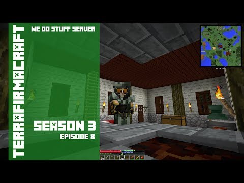 WDS Terrafirmacraft Build78 S03E08 - Blast Furnace Construction