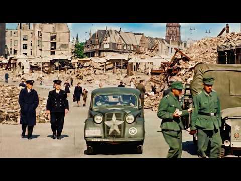 Das zerstörte HAMBURG 1945: Eine Fahrt durch die Hölle [4K 60fps Remastered]