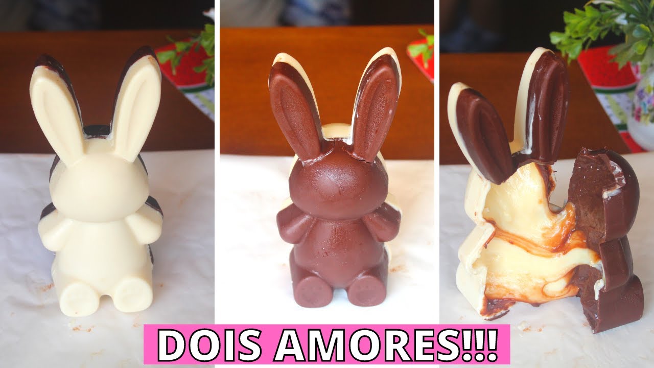 Watch Now COELHO DE CHOCOLATE DOIS AMORES I PERFEITO PARA VENDER NA PÁSCOA I Polly Belem COELHO DE CHOCOLATE DOIS AMORES I PERFEITO PARA VENDER NA PÁSCOA I Polly Belem