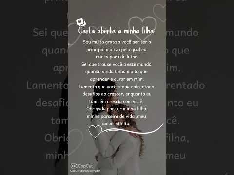 Vídeo: Frases Curtas para Filha Status: perguntas e respostas