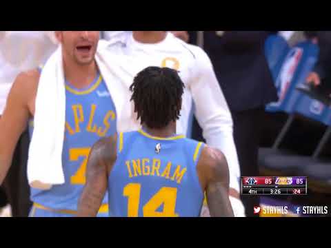 Brandon Ingram 19 pts Full Highlights vs Wizards   Week 2   Lakers vs Wizards   2017 NBA Season