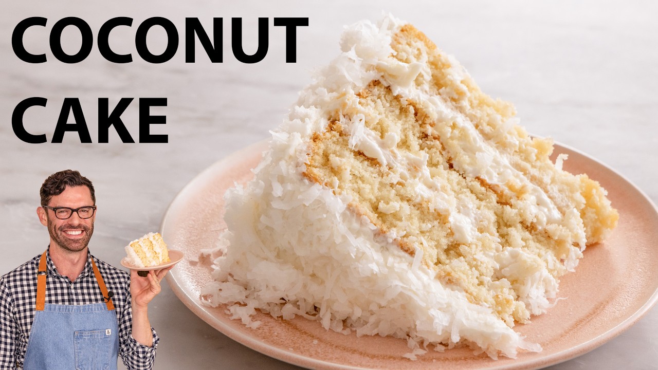 Easy Coconut Cake Recipe