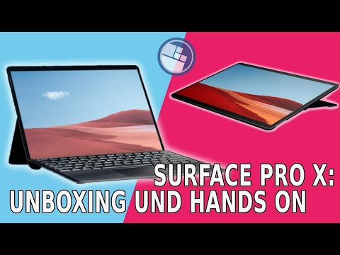 Surface Pro X Test: Unboxing & Hands On