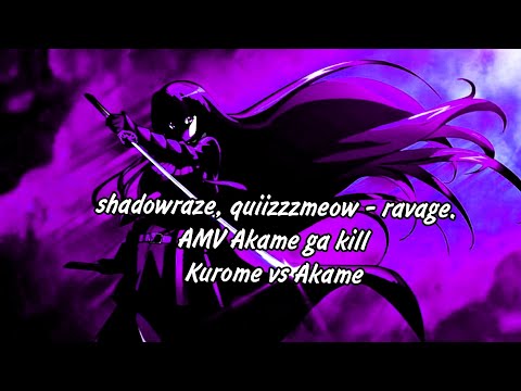shadowraze, quiizzzmeow - ravage . AMV Akame ga kill. version 2.