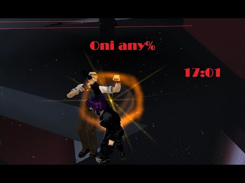 Oni any% Speedrun in 17:01 (former WR)
