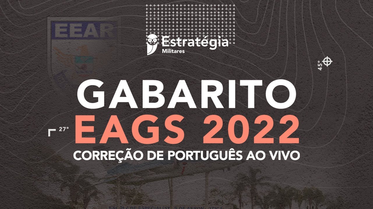 EAGS 2022 | Gabarito - Correção de Português