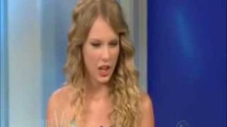 Taylor said of the incident, "Well, I think my overall thought process was something like, 'Wow, I can't believe I won, this is awesome, don't trip and fall, I'm gonna get to thank the fans, this is so cool. Oh, Kanye West is here. Cool haircut. What are you doing there?' And then, 'Ouch.' And then, 'I guess I'm not gonna get to thank the fans.'"She also said she would be open to talking to Kanye face-to-face following the incident.