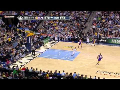 Corey Brewer 27 points 6 3 pointers (career high) vs Los Angeles Lakers full hghlights 12/26/2012 HD