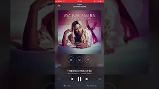 Aya nakamura ft Mhd problèmes