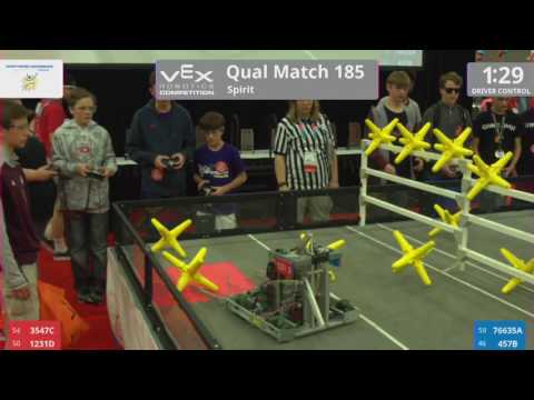 2017 VRC-MS Spir Q185 - 3547C 1231D vs 76635A 457B - 35 to 5