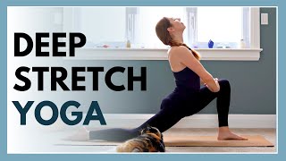 30 min Yoga for Flexibility - SLOW FLOW Hips &amp; Hamstrings Deep Stretch