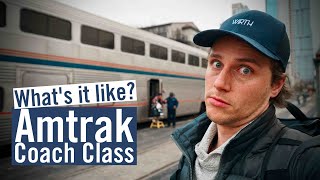 24 hours in Amtrak COACH CLASS - The Sunset Limited Train