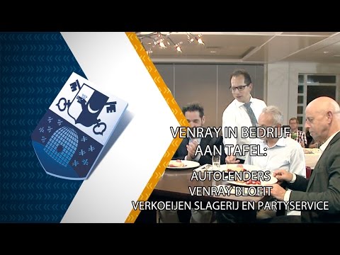 Venray in bedrijf aan tafel: Peter Deriks en André Tonen | Venray Bloeit - 16 juli 2016