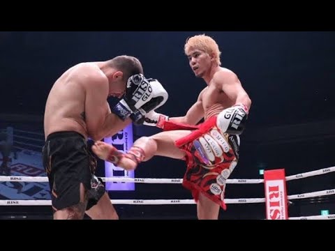🥋🔥【RISE】原口健飛、復活の三日月蹴りKO‼️WKU王者を沈める圧巻フィニッシュ💥