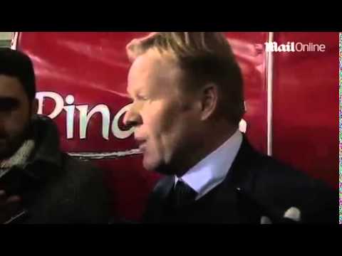 Ronald Koeman condemns the behaviour of...