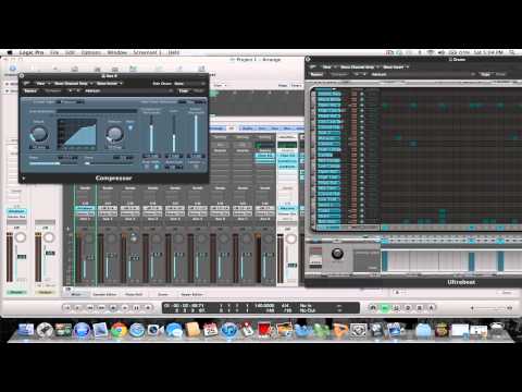 Dubstep Drum Sequencing and Mixing with Logic