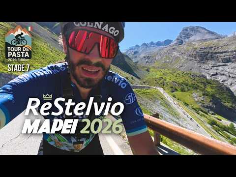 RE STELVIO MAPEI 2026: The Full Stelvio Climb from Bormio, Unedited - TdP Stage 7 thumbnail