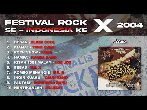 PLAYLIST - FESTIVAL ROCK SE - INDONESIA KE - X 2004