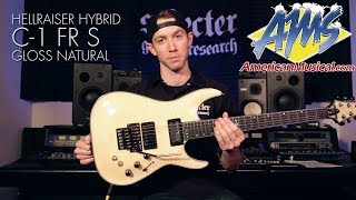 Video thumbnail for HELLRAISER HYBRID C-1 FR S GNAT by Schecter Guitar Research