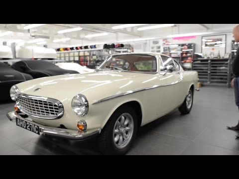 Paul Bailey and his Volvo P1800S