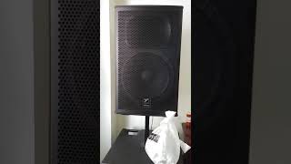 Video thumbnail for Yorkville elite EF15p sound test 2018 by DJGAZA Aka