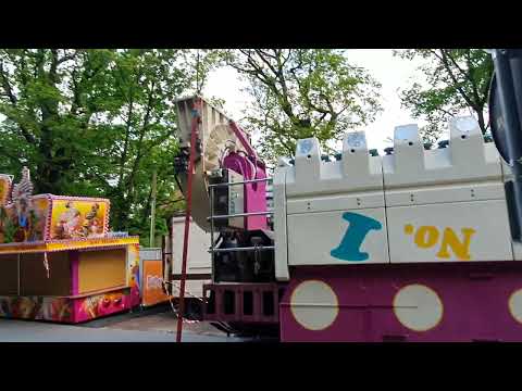 Teil 2 vom top spin no 1 Aufbau auf den Erlanger Berg