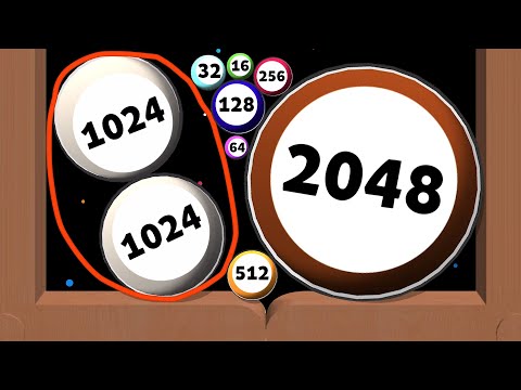 Surround And Merge (2048 Balls 3D) - Draw To Merge