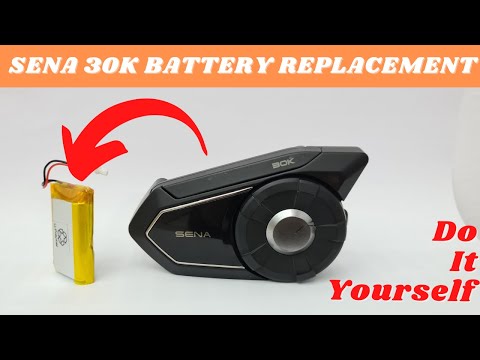 Sena 30K Mesh Intercom Battery Replacement / DIY