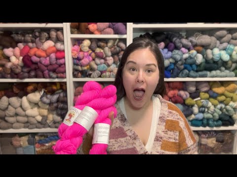 a_knotty_mess Knitting Diary: Episode 23 - A PacificKnitWest Yarn Swap & the First FO of 2024