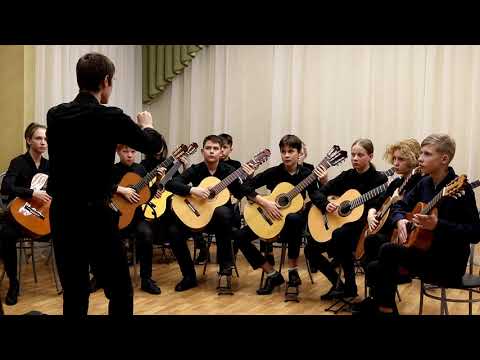 Оркестр гитаристов. Е. Поплянова - Румба |  E. Poplyanova - Rumba