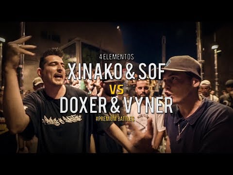 Xinako & Sof 🆚 Vyner & Doxer [CUARTOS] - MACBA DUALES PREMIUM BATTLES | #4ELEMENTOS |