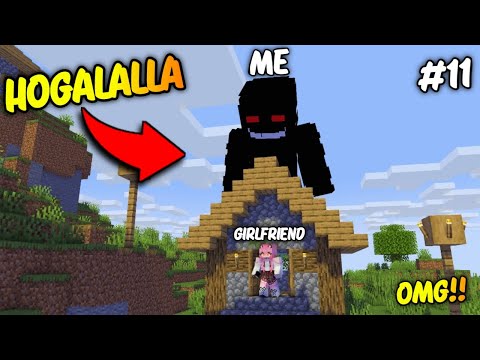 Gaming Insects - 😱 i Became A Hogalalla To Troll My Girlfriend in Minecraft | Hindi | #11