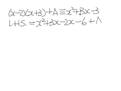 S2 Identities 01- Comparing Like Terms