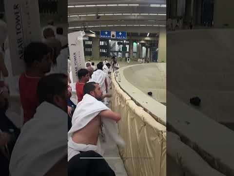 Muslim pilgrims participate in stone-throwing ritual on third day of Hajj | AJ #shorts