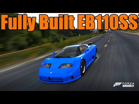 Forza Horizon 2 | Fully Built Bugatti EB110 SS