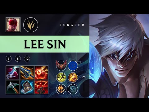 Lee Sin Jungle vs Xin Zhao - EUW Grandmaster Patch 25.22