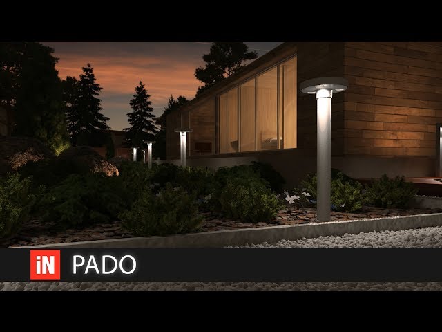 performance in lighting Bollard luminaire pado 600 20w 3k