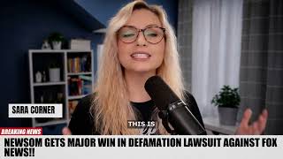 Newsom and Fox News Segment on Social Media!! | Sara corner Analysis