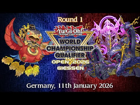 WCQ OPEN GIESSEN │ Fire King VS Mitsurugi │ Round 1 Yu-Gi-Oh! January 2026
