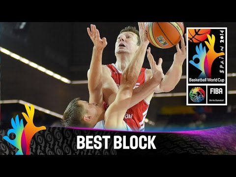 Ukraine v Turkey - Best Block - 2014 FIBA Basketball World Cup