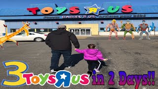 TOY HUNTING 3 TOYS R US /2 DAYS?!?!