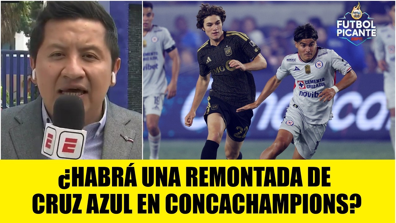CRUZ AZUL quiere seguir VIVO en CONCACAF y LIGA MX. ¿Habrá REMONTADA? | Futbol Picante