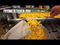 POV Quiet Morning In A Dutch Snackbar Frying Fries