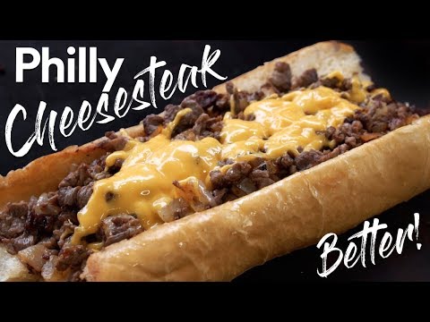 I Made Real PHILLY CHEESESTEAK Better! So Easy | Guga Foods