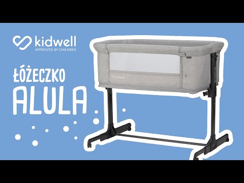 Kidwell Alula Grey Bērnu gulta-tranformeris 3in1